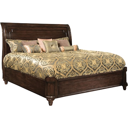 Queen Sleigh Bed